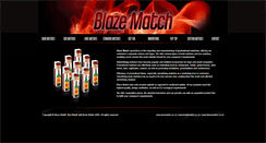 Desktop Screenshot of blazematch.co.za